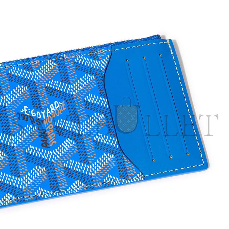 GOYARD BOURBON ZIPPED CARD HOLDER BOURBOPMLTY10CL10P (12.5*8.4*1cm) GOYARD BOURBON ZIPPED CARD HOLDER BOURBOPMLTY10CL10P (12.5*8.4*1cm)