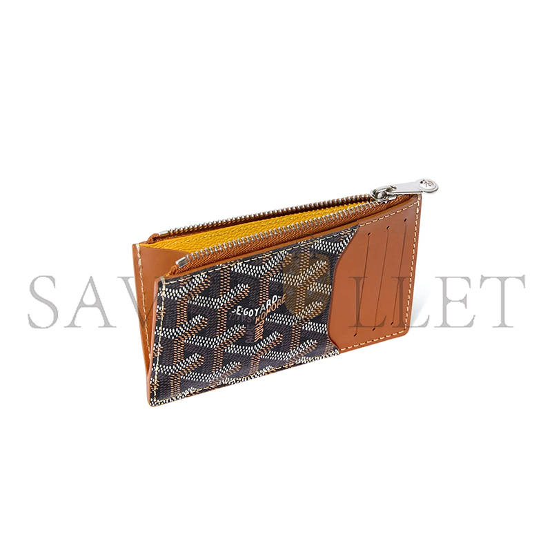 GOYARD BOURBON ZIPPED CARD HOLDER BOURBOPMLTY01CL03P (12.5*8.4*1cm) GOYARD BOURBON ZIPPED CARD HOLDER BOURBOPMLTY01CL03P (12.5*8.4*1cm)
