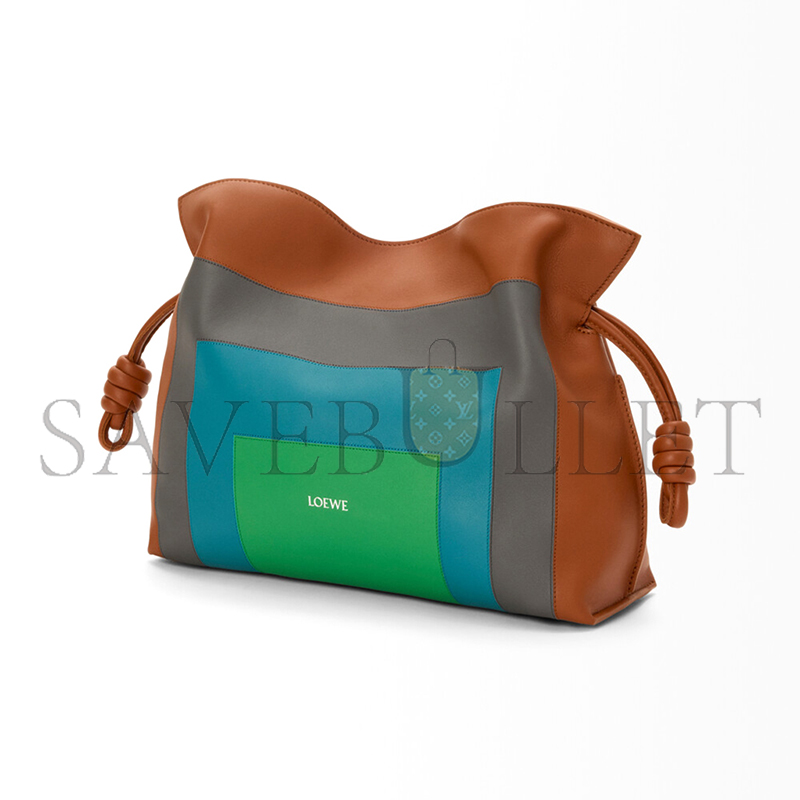 LOEWE MEDIUM FLAMENCO CLUTCH IN NAPPA CALFSKIN A411FC1XDD (30*24.5*10.5cm) LOEWE MEDIUM FLAMENCO CLUTCH IN NAPPA CALFSKIN A411FC1XDD (30*24.5*10.5cm)