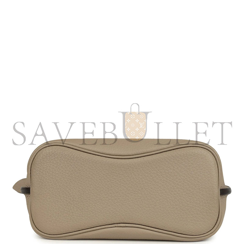 HERMES MASTER SO KELLY 22 GRIS TOURTERELLE TOGO PALLADIUM HARDWARE (30*22*9cm)