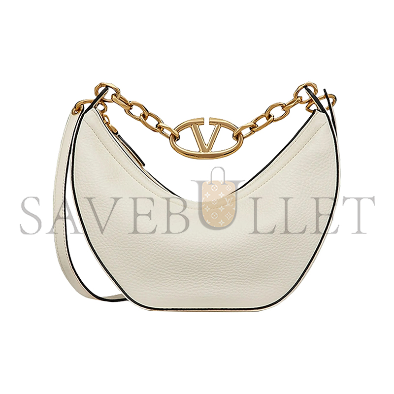 VALENTINO GARAVANI VLOGO MOON HOBO BAG B0N08JDK098 (29*23*11cm) VALENTINO GARAVANI VLOGO MOON HOBO BAG B0N08JDK098 (29*23*11cm)