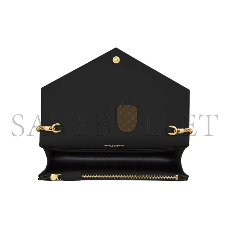 YSL CASSANDRE ENVELOPE CHAIN WALLET 8576053BOW011000 (19*12.5*3.5cm)