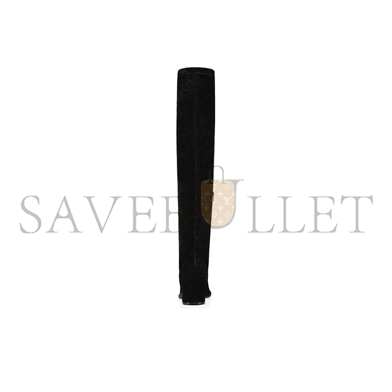 CHRISTIAN LOUBOUTIN CHUNKY HEELED HIGH BOOTS CHRISTIAN LOUBOUTIN CHUNKY HEELED HIGH BOOTS