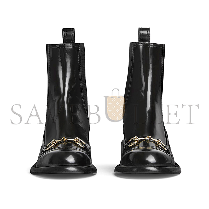 GUCCI WOMEN'S BOOT WITH HORSEBIT 847763 GUCCI WOMEN'S BOOT WITH HORSEBIT 847763