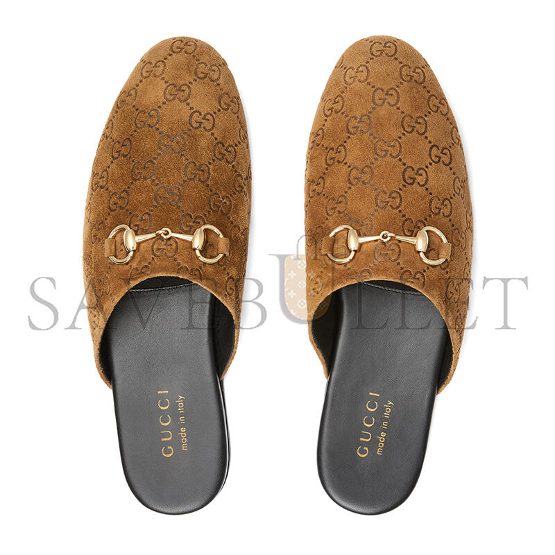 GUCCI MEN'S MULE WITH HORSEBIT 850140 GUCCI MEN'S MULE WITH HORSEBIT 850140