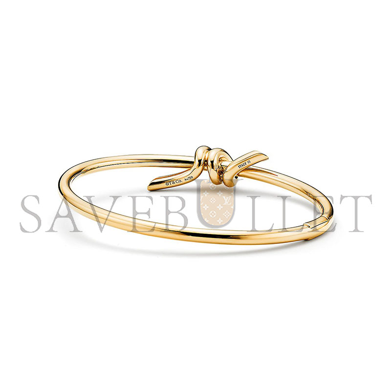 TIFFANY WIRE BANGLE IN YELLOW GOLD 70414961