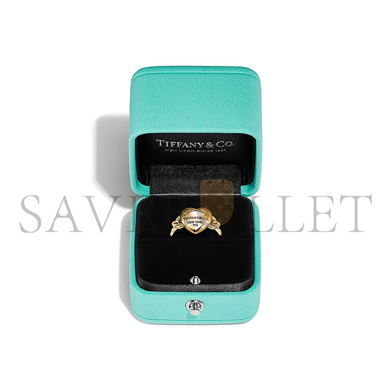 TIFFANY FULL HEART RING IN YELLOW GOLD 73583756