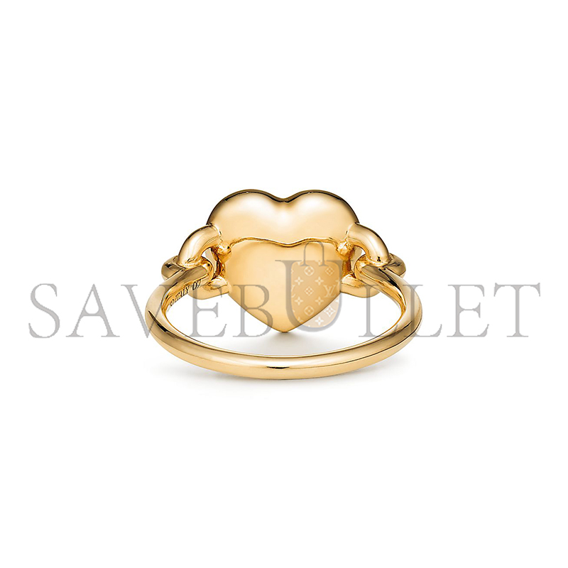 TIFFANY FULL HEART RING IN YELLOW GOLD 73583756