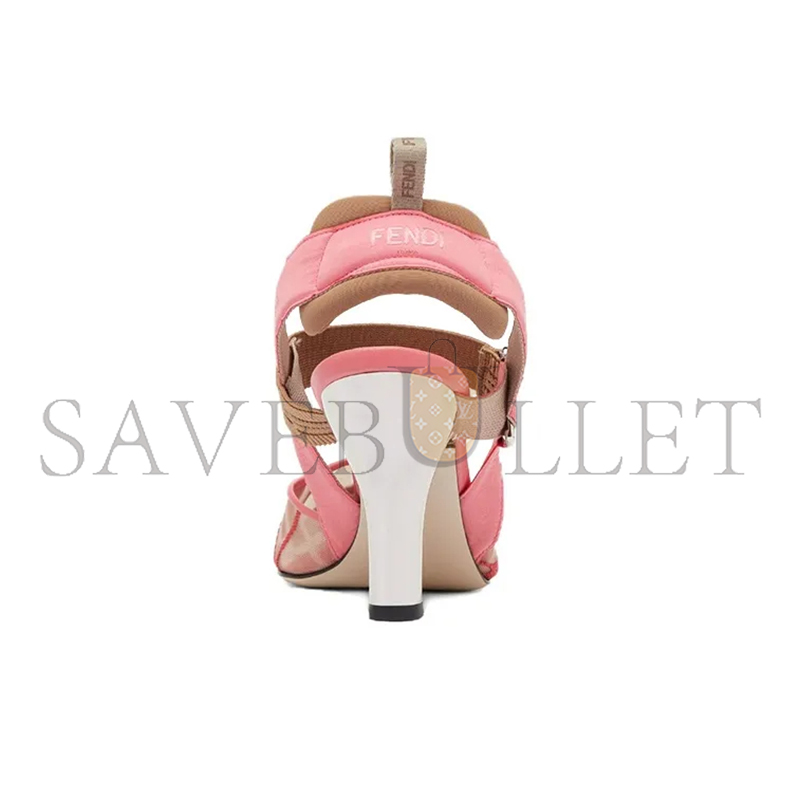 FENDI COLIBRI HIGH-HEELED SLINGBACKS 8J8143AN7HF1KNW