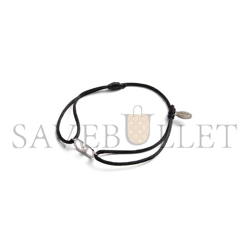 VALENTINO VLOGO SIGNATURE COTTON BRACELET YJ0M96DTK0NO VALENTINO VLOGO SIGNATURE COTTON BRACELET YJ0M96DTK0NO