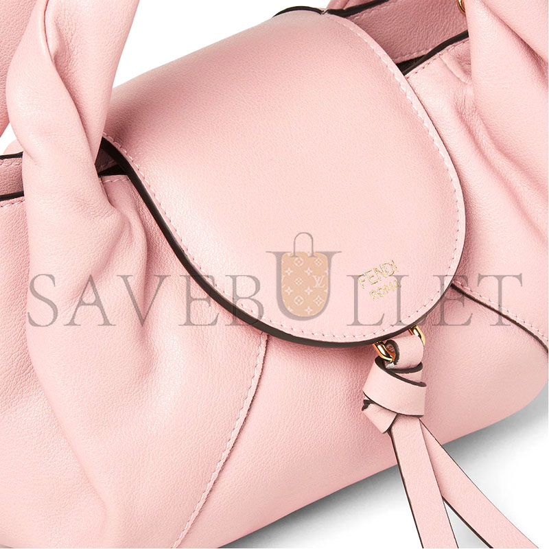 FENDI MINI FENDI SPY LIGHT PINK LEATHER MINI BAG 8BS110AYCTF1CJY (15*12.5*11cm) FENDI MINI FENDI SPY LIGHT PINK LEATHER MINI BAG 8BS110AYCTF1CJY (15*12.5*11cm)