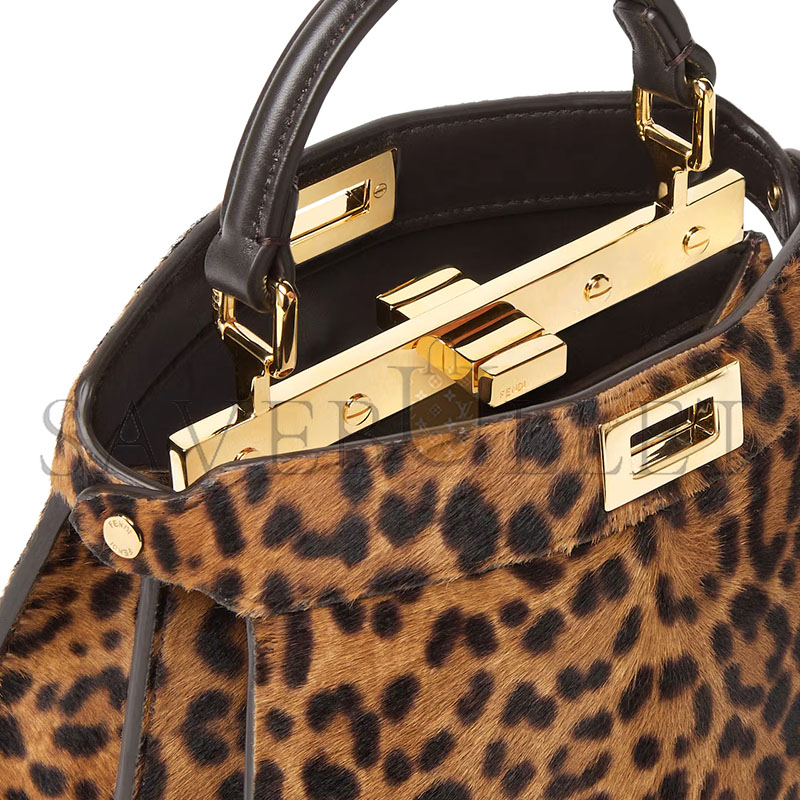 FENDI PEEKABOO ISEEU PETITE PRINTED CAVALLINO CALFSKIN BAG 8BN335AYD4F0A6E (20*15.5*11cm) FENDI PEEKABOO ISEEU PETITE PRINTED CAVALLINO CALFSKIN BAG 8BN335AYD4F0A6E (20*15.5*11cm)