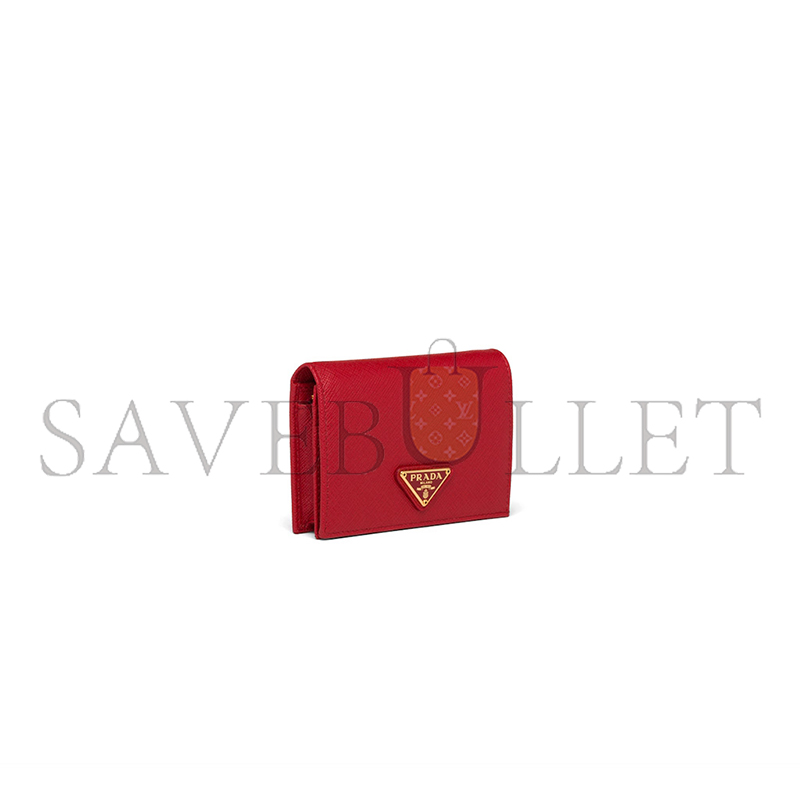 PRADA SMALL SAFFIANO LEATHER WALLET 1MV021 (11.2*8.5cm)
