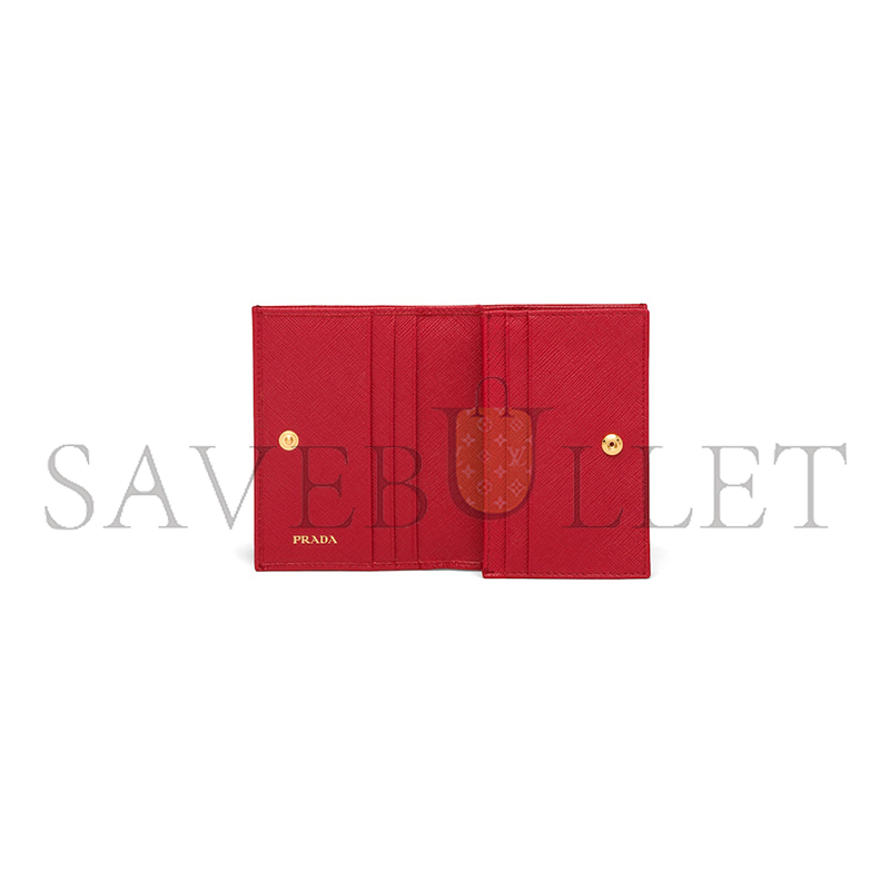 PRADA SMALL SAFFIANO LEATHER WALLET 1MV021 (11.2*8.5cm)