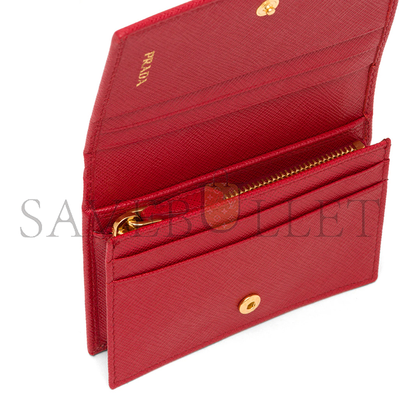 PRADA SMALL SAFFIANO LEATHER WALLET 1MV021 (11.2*8.5cm)