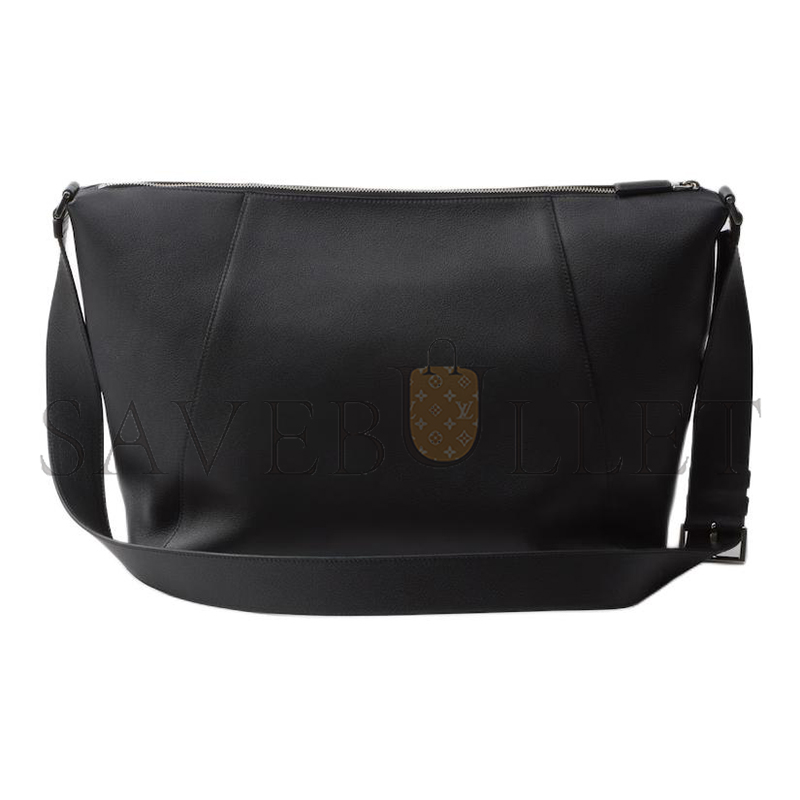 PRADA LOGO-STAMP LEATHER SHOULDER BAG 2VH177 (30*27.5*14cm)