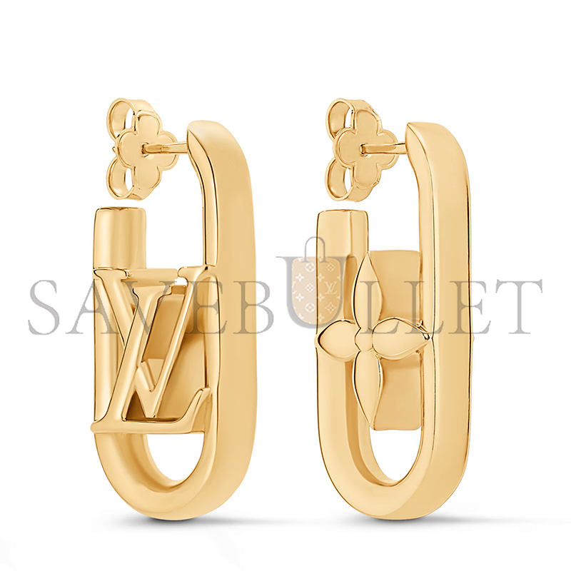 LOUIS VUITTON MY LV CHAIN EARRINGS M01140