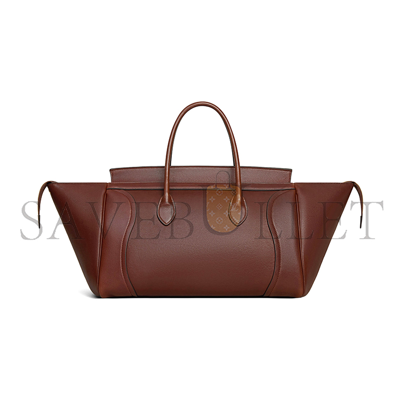 CELINE MEDIUM SMILING NEW LUGGAGE IN SUPPLE SHINY LAMBSKIN 123693GW2.28BK (36*22*16cm) CELINE MEDIUM SMILING NEW LUGGAGE IN SUPPLE SHINY LAMBSKIN 123693GW2.28BK (36*22*16cm)