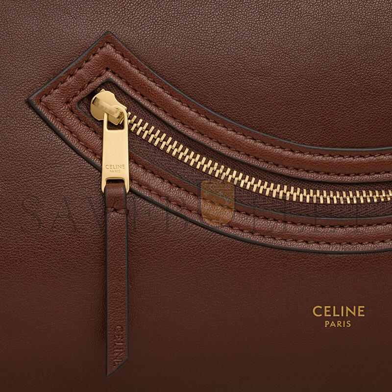CELINE MEDIUM SMILING NEW LUGGAGE IN SUPPLE SHINY LAMBSKIN 123693GW2.28BK (36*22*16cm) CELINE MEDIUM SMILING NEW LUGGAGE IN SUPPLE SHINY LAMBSKIN 123693GW2.28BK (36*22*16cm)