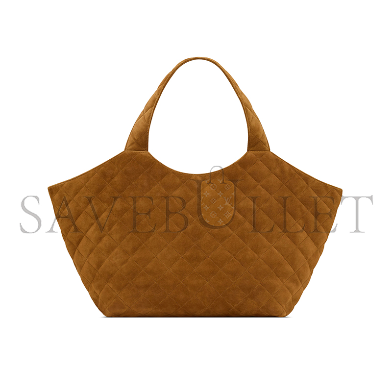 YSL ICARE MEDIUM IN QUILTED SUEDE 858191AAF9P2916 (31*28*15cm) YSL ICARE MEDIUM IN QUILTED SUEDE 858191AAF9P2916 (31*28*15cm)