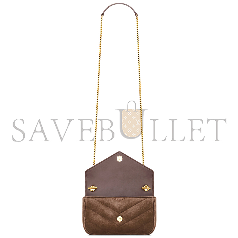 YSL LOULOU MINI IN SUEDE 8217491U8272358 (20*12*5cm) YSL LOULOU MINI IN SUEDE 8217491U8272358 (20*12*5cm)