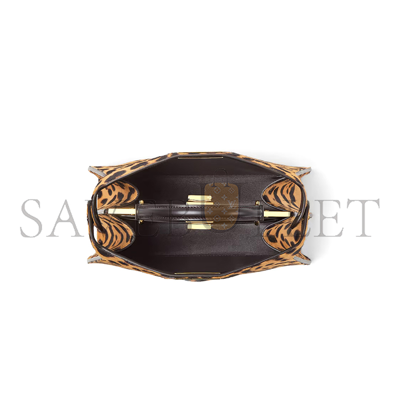 FENDI PEEKABOO ISEEU SMALL PRINTED CAVALLINO CALFSKIN BAG 8BN327AVQ5F0A6E (27*21*11cm) FENDI PEEKABOO ISEEU SMALL PRINTED CAVALLINO CALFSKIN BAG 8BN327AVQ5F0A6E (27*21*11cm)