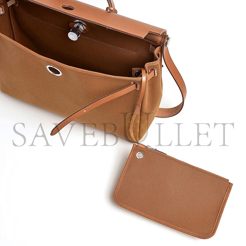 HERMES HERBAG MESSENGER 39 BAG H084489CKAI (39*28*9cm）