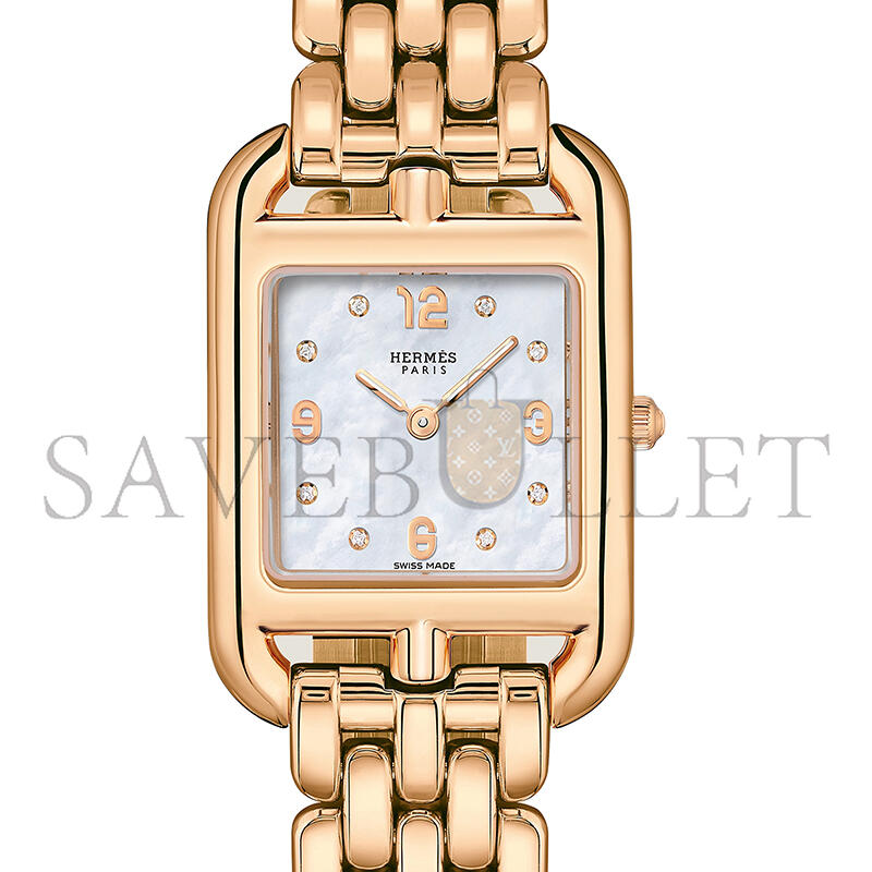 HERMES CAPE COD WATCH, SMALL MODEL, 31 MM W059549WW00 HERMES CAPE COD WATCH, SMALL MODEL, 31 MM W059549WW00