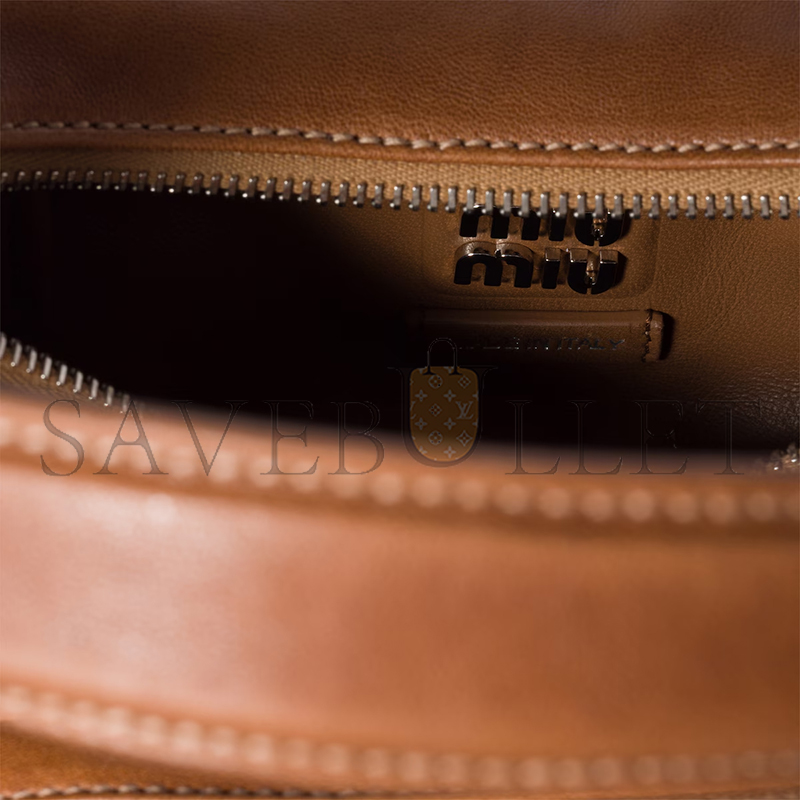 MIU MIU POCKET NAPPA LEATHER BAG 5BC188 (22*18.5*7cm) MIU MIU POCKET NAPPA LEATHER BAG 5BC188 (22*18.5*7cm)