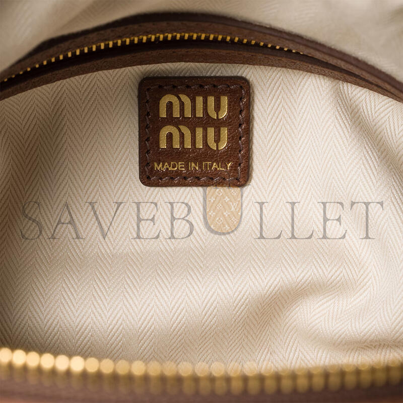 MIU MIU LEATHER BAG 5BC190 (35*18*18cm) MIU MIU LEATHER BAG 5BC190 (35*18*18cm)
