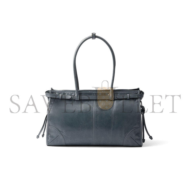 PRADA BONNIE LARGE LEATHER HANDBAG 1BA433 (38*24*12cm) PRADA BONNIE LARGE LEATHER HANDBAG 1BA433 (38*24*12cm)