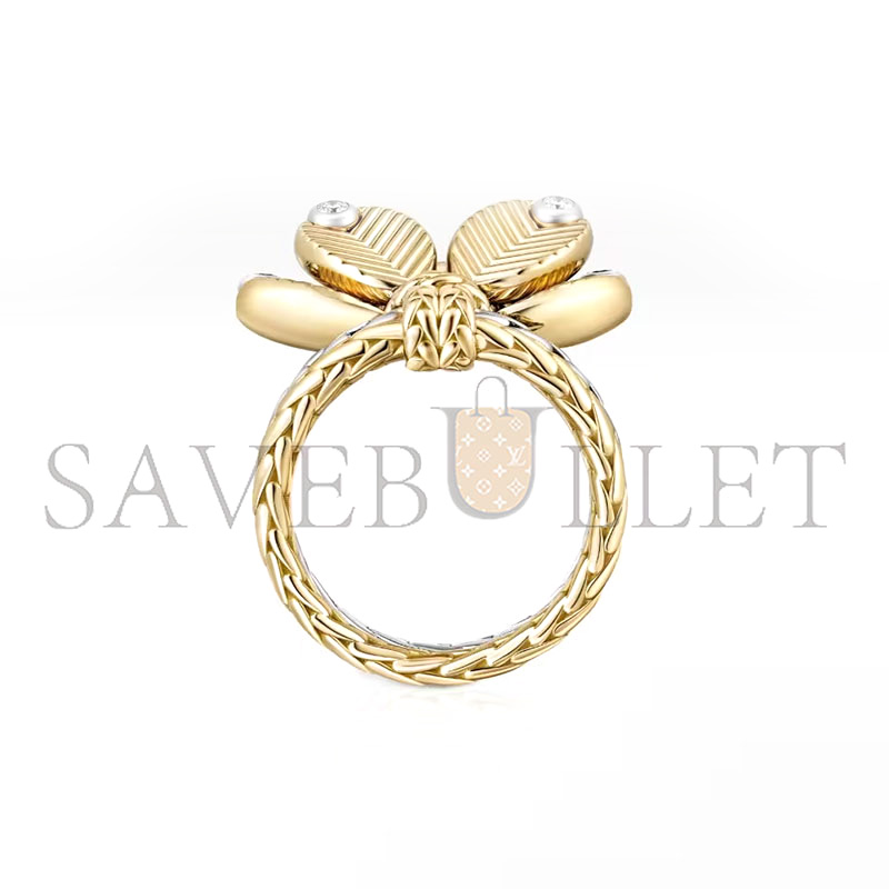 CARTIER GRAIN DE CAFÉ RING DIAMONDS B4242252 CARTIER GRAIN DE CAFÉ RING DIAMONDS B4242252