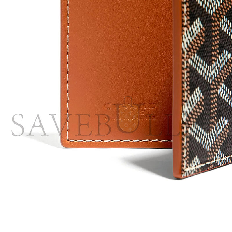 GOYARD GOYARDINE SAINT MARC FOLDING CARD CASE BLACK STMAR2PMLTY01CL03X (11*7.5*2cm) GOYARD GOYARDINE SAINT MARC FOLDING CARD CASE BLACK STMAR2PMLTY01CL03X (11*7.5*2cm)