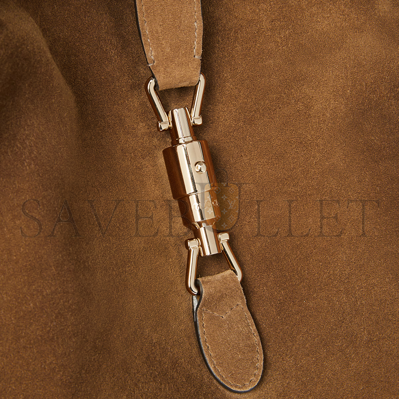 GUCCI JACKIE GIORNO SHOULDER BAG VARIATIONBROWN SUEDE 841542 (44*33*7cm) GUCCI JACKIE GIORNO SHOULDER BAG VARIATIONBROWN SUEDE 841542 (44*33*7cm)
