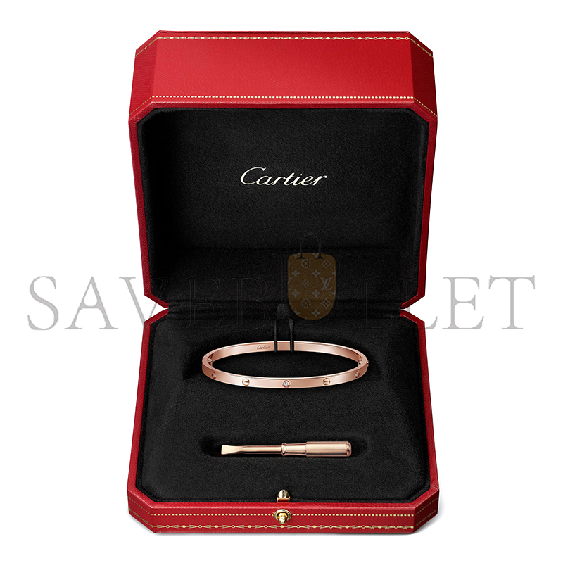 CARTIER LOVE BRACELET, SMALL MODEL, 6 DIAMONDS B6079317
