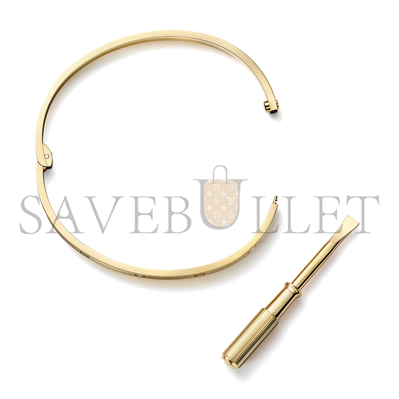 CARTIER LOVE BRACELET, SMALL MODEL, 6 DIAMONDS B6079417