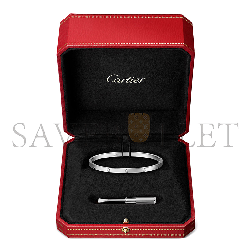 CARTIER LOVE BRACELET, SMALL MODEL, 6 DIAMONDS B6079517