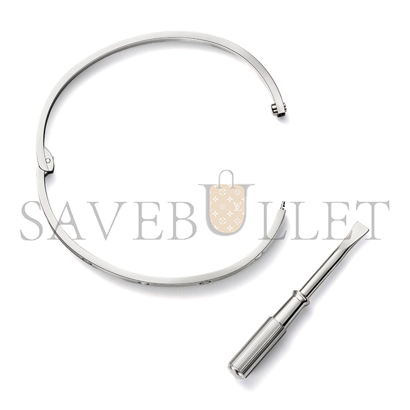 CARTIER LOVE BRACELET, SMALL MODEL, 6 DIAMONDS B6079517