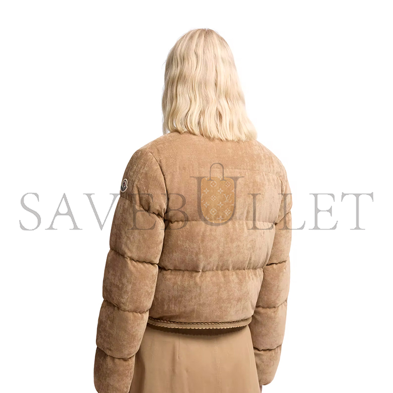 MONCLER ESSARTS BRAIDED TRIM CORDUROY SHORT DOWN JACKET K20931A0002159860