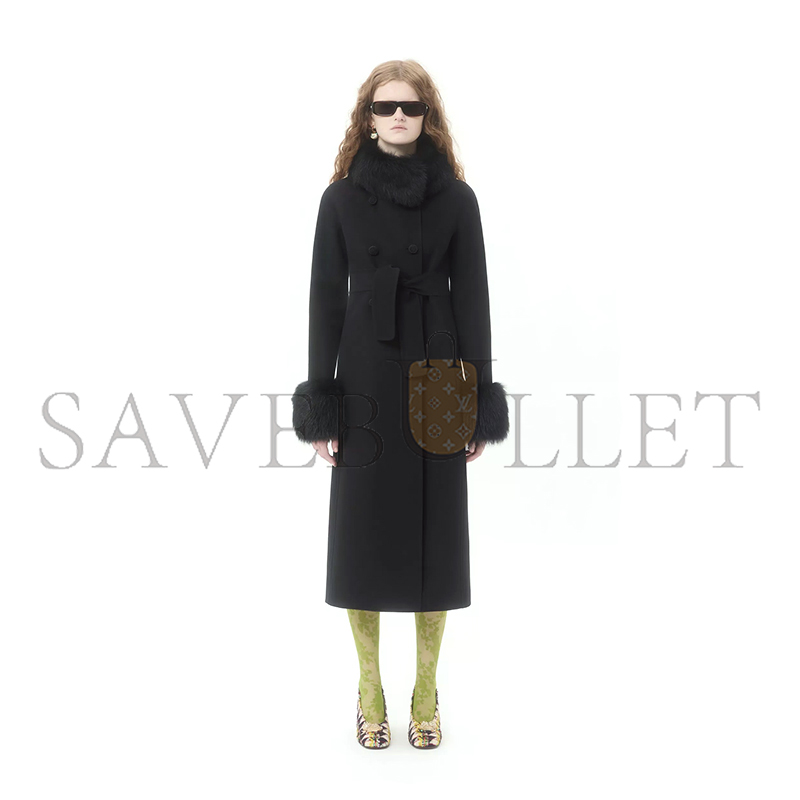 VALENTINO COMPACT DRAP COAT 7B3CA7Y06JA_0NO
