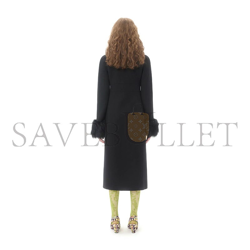 VALENTINO COMPACT DRAP COAT 7B3CA7Y06JA_0NO