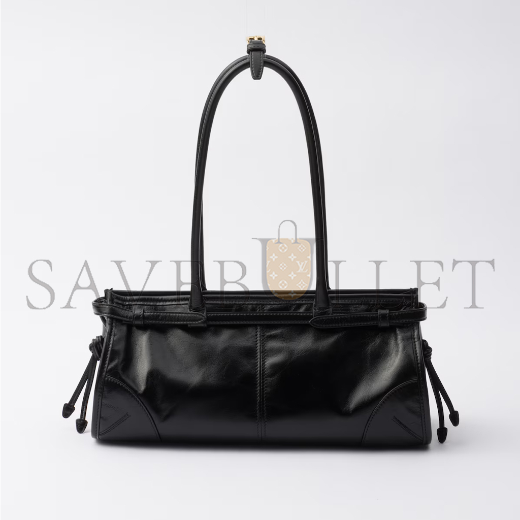 PRADA BONNIE MEDIUM LEATHER HANDBAG 1BA426 (32*15.5*12cm) PRADA BONNIE MEDIUM LEATHER HANDBAG 1BA426 (32*15.5*12cm)
