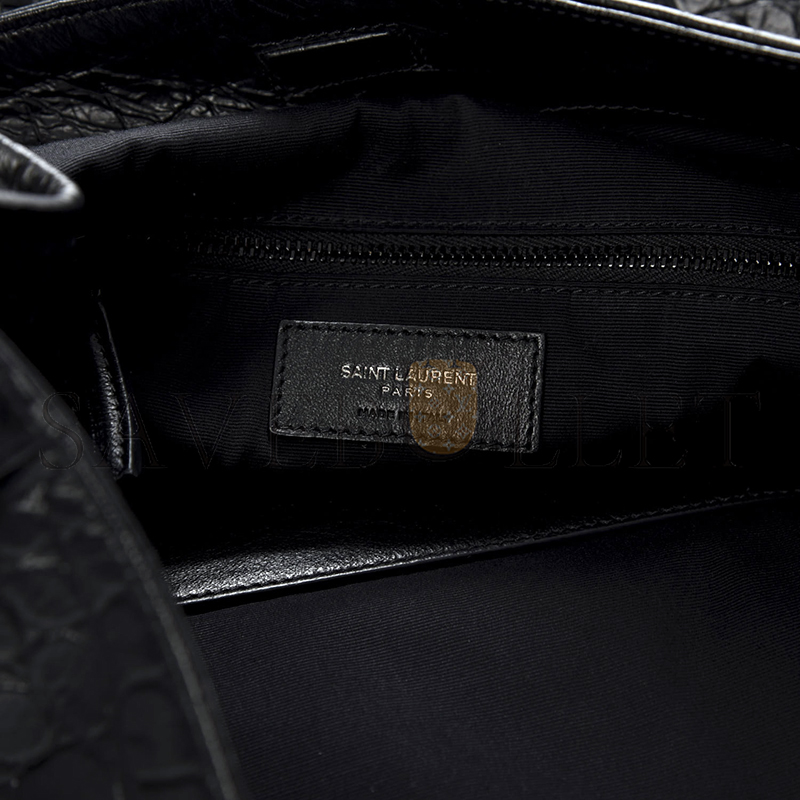 YSL MEDIUM NIKI SHOPPING BAG BLACK 201418F049073 (33*27*11.5cm)