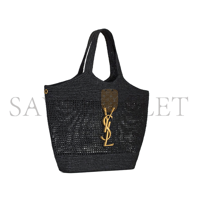 YSL ICARE IN RAFFIA 772191GAAFM1000 (55*43*5cm) YSL ICARE IN RAFFIA 772191GAAFM1000 (55*43*5cm)