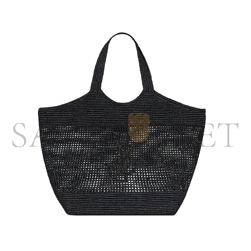 YSL ICARE IN RAFFIA 772191GAAFM1000 (55*43*5cm) YSL ICARE IN RAFFIA 772191GAAFM1000 (55*43*5cm)