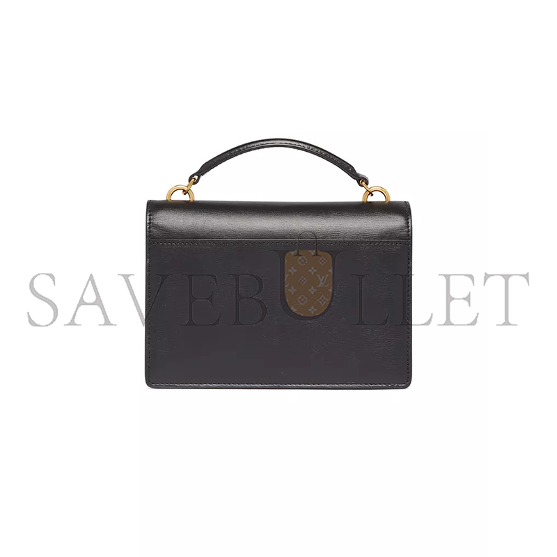 YSL SUNSET CHAIN WALLET IN TEXTURED LEATHER BLACK 533026D422W1000 (19*14*5.5cm)