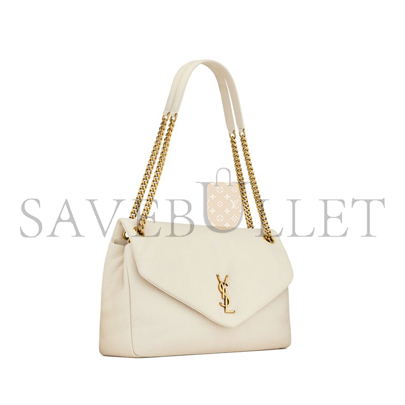 YSL CALYPSO LARGE IN GRAINED LAMBSKIN 777399AACYT9207 (38*22*12cm) YSL CALYPSO LARGE IN GRAINED LAMBSKIN 777399AACYT9207 (38*22*12cm)