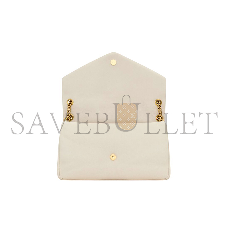 YSL CALYPSO LARGE IN GRAINED LAMBSKIN 777399AACYT9207 (38*22*12cm) YSL CALYPSO LARGE IN GRAINED LAMBSKIN 777399AACYT9207 (38*22*12cm)
