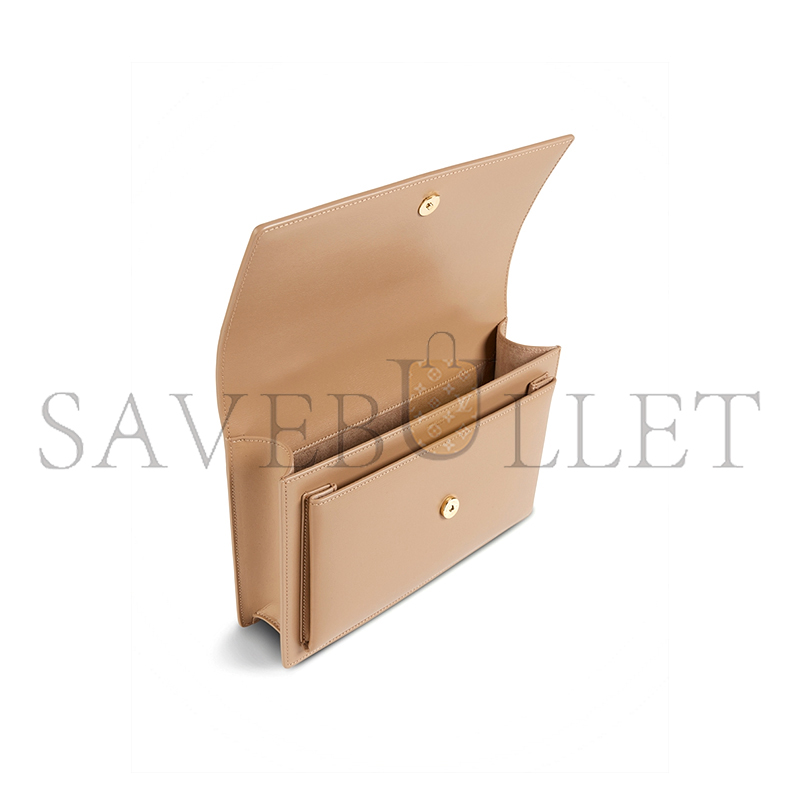 YSL SUNSET MEDIUM TOP HANDLE IN TEXTURED LEATHER 3615092446000 (25*18*5cm)