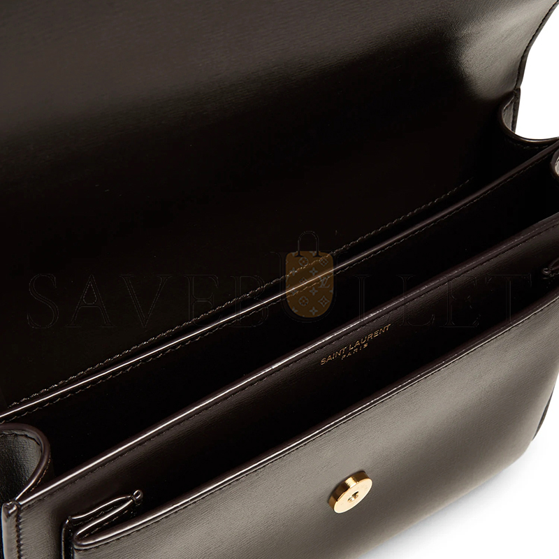 YSL SUNSET MEDIUM CHAIN BAG IN TEXTURED LEATHER 442906D420W2050 (22*8*16cm)